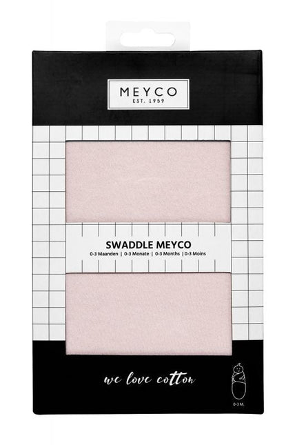 Meyco Inbakerdoek Uni Lichtroze koop je bij Babywinkel