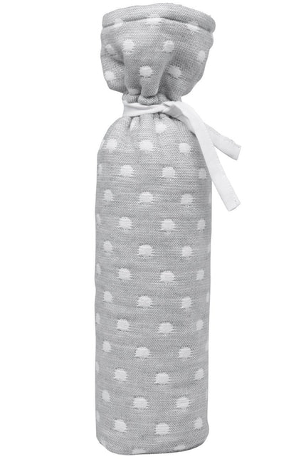 Meyco Kruikenzak Little Dots Grijs koop je bij Babywinkel
