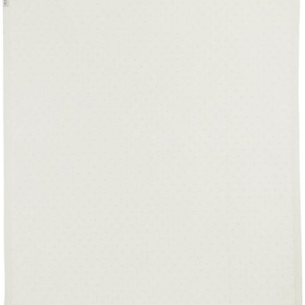 Meyco Ledikantdeken Bamboe Offwhite 100X150cm koop je bij Babywinkel