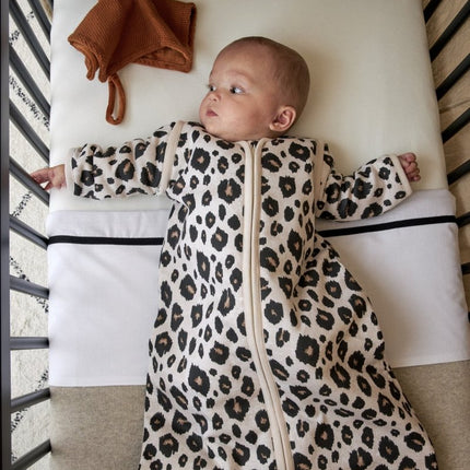 Meyco Ledikantdeken Knit Basic Sand Melange koop je bij Babywinkel