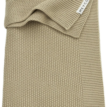 Meyco Ledikantdeken Mini Relief Sand koop je bij Babywinkel