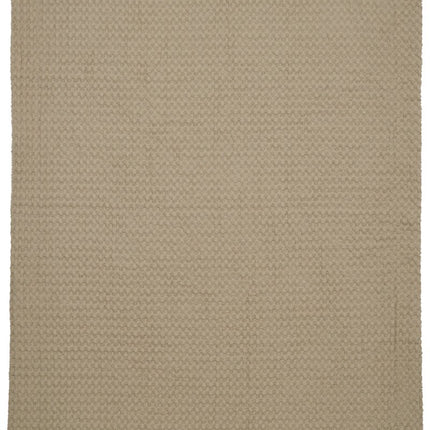 Meyco Ledikantdeken Wafel Teddy Taupe 100X150cm koop je bij Babywinkel