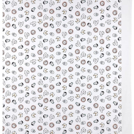 Meyco Ledikantlaken Animal/Uni 2 - Pack White 100X150cm koop je bij Babywinkel