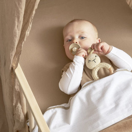 Meyco Ledikantlaken Bies Taupe koop je bij Babywinkel