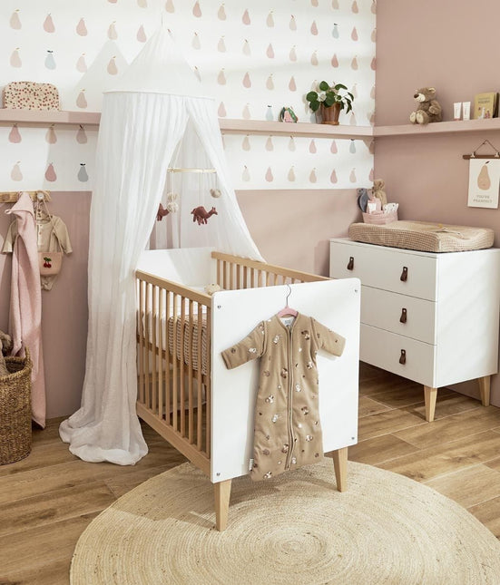 Meyco Ledikantlaken Love You To The Moon & Back Sand 100X150cm koop je bij Babywinkel