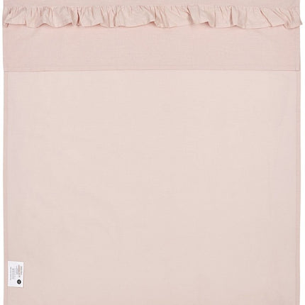 Meyco Ledikantlaken Ruffle Soft Pink koop je bij Babywinkel