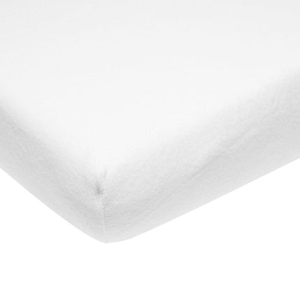 Meyco Molton Hoeslaken Stretch Wit 70x140/150 cm koop je bij Babywinkel