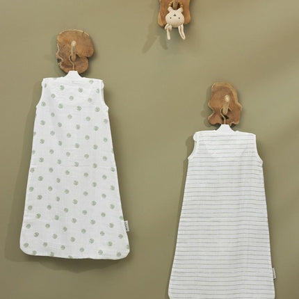 Meyco Slaapzak Baby Dots Hydrofiel Soft Green koop je bij Babywinkel
