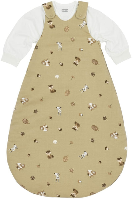 Meyco Slaapzak Baby Winter Rond 2 - Delig Forest Animals Sand koop je bij Babywinkel
