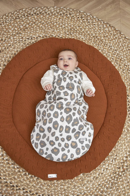 Meyco Slaapzak Baby Winter Rond Panter Neutral koop je bij Babywinkel