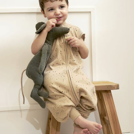 Meyco Slaapzak Baby Zomer Jumper Toffee Melange koop je bij Babywinkel