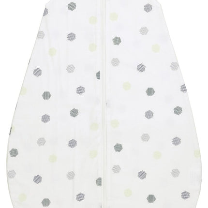Meyco Slaapzak Baby Zomer Rond Honeycomb Forest Green koop je bij Babywinkel