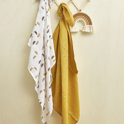 Meyco Wasbare Luier Shapes Honey Gold 3st koop je bij Babywinkel