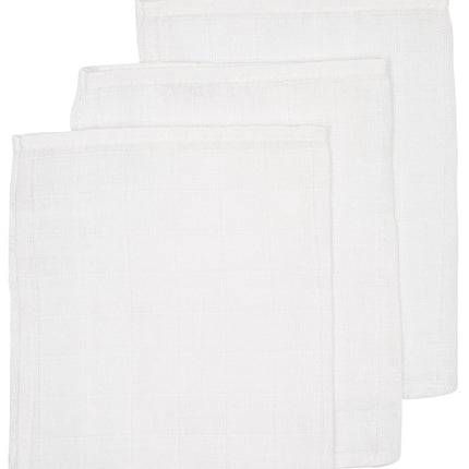 Meyco Washandje 3St Wit koop je bij Babywinkel