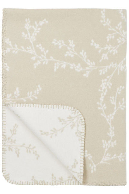 Meyco Wiegdeken Branches Sand 75X100cm koop je bij Babywinkel