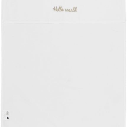Meyco Wieglaken Hello World Sand koop je bij Babywinkel