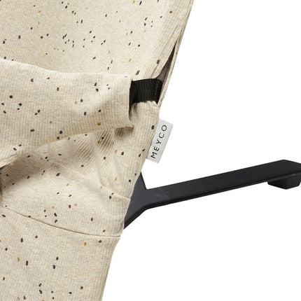 Meyco Wipstoel Hoes Rib Mini Spot Sand Melange koop je bij Babywinkel
