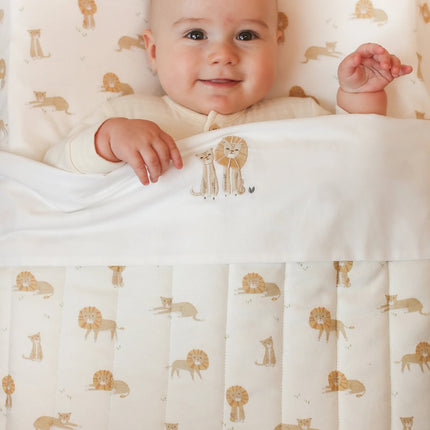 Little Dutch Spjälsängsfilt Safari Leo