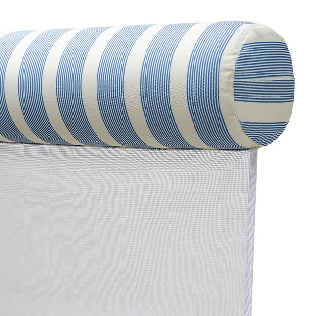 Monaco Blue & Beige Waterhangmat - Opblaasbaar koop je bij Babywinkel