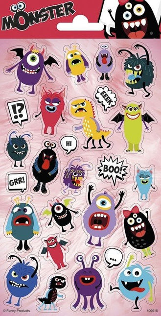 Monster Stickers koop je bij Babywinkel