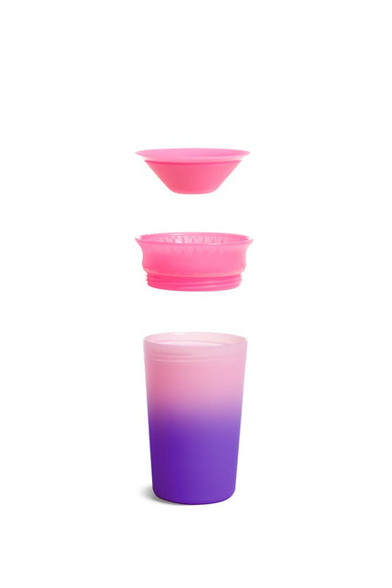 Munchkin Oefenbeker Changing Color Cup Pink koop je bij Babywinkel