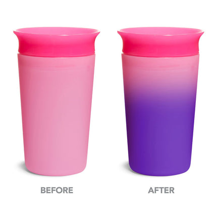 Munchkin Oefenbeker Changing Color Cup Pink koop je bij Babywinkel