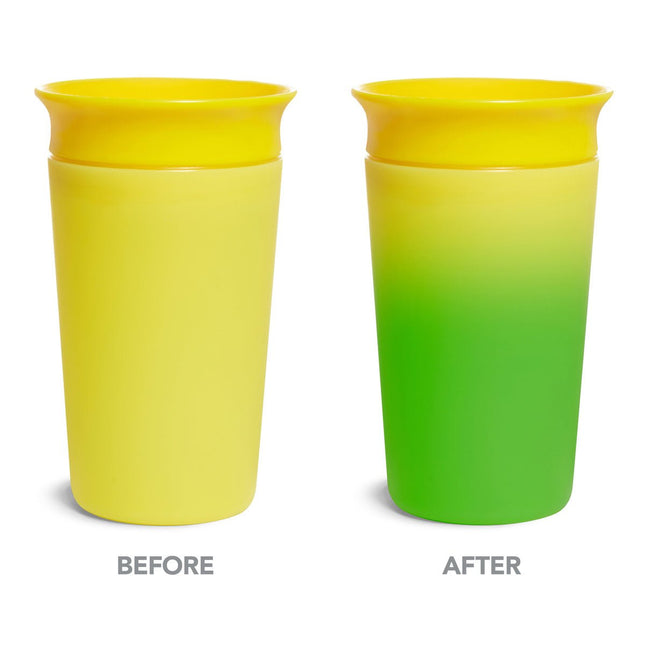 Munchkin Oefenbeker Changing Color Cup Yellow koop je bij Babywinkel