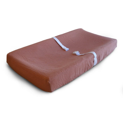 Mushie Aankleedkussenhoes Cedar koop je bij Babywinkel