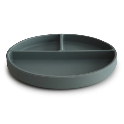 Mushie Baby Bordje Silicone Dried Thyme koop je bij Babywinkel