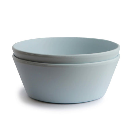 Mushie Baby Kom Rond Powder Blue 2st koop je bij Babywinkel