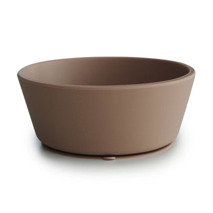 Mushie Baby Kom Siliconen Natural koop je bij Babywinkel