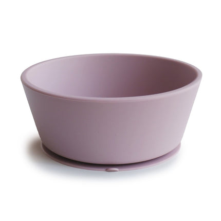 Mushie Baby Kom Siliconen Soft Lilac koop je bij Babywinkel