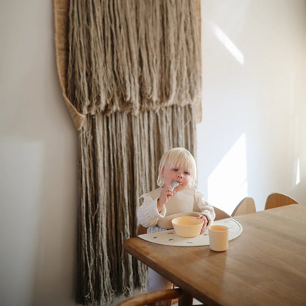 Mushie Babylepel Cambridgeblue Shifting Sand koop je bij Babywinkel