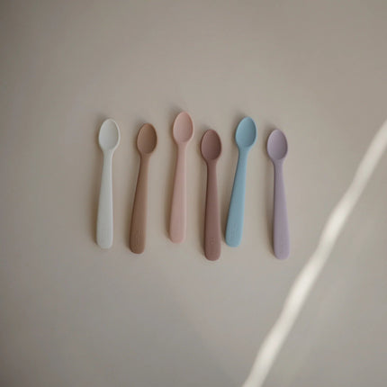 Mushie Babylepel Soft Lilac 2st koop je bij Babywinkel
