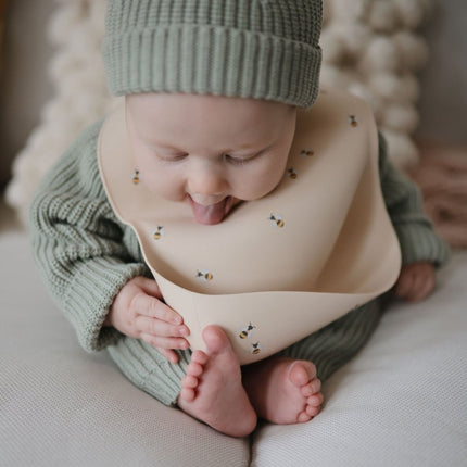 Mushie Babymutsje Chunky Knit Light Mint koop je bij Babywinkel