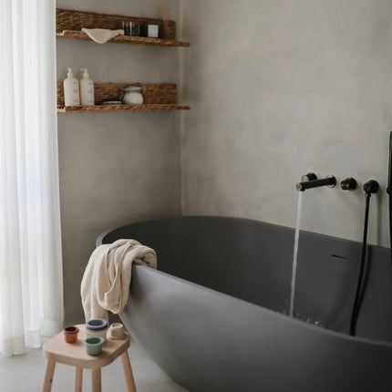 Mushie Badcape Baby Fog koop je bij Babywinkel