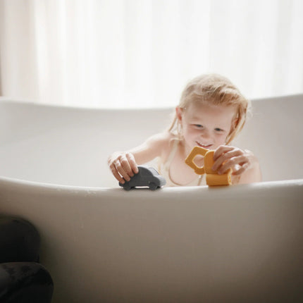 Mushie Badspeelgoed Voertuigen 4St koop je bij Babywinkel