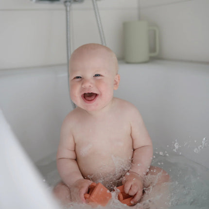Mushie Badspeelgoed Voertuigen 4St koop je bij Babywinkel