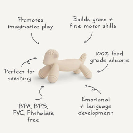 Mushie Bijtring Lamb koop je bij Babywinkel