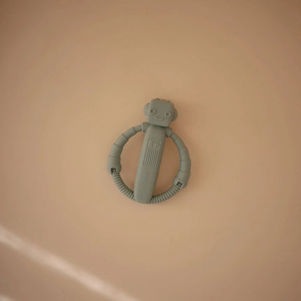 Mushie Bijtring Rammelaar Robot koop je bij Babywinkel