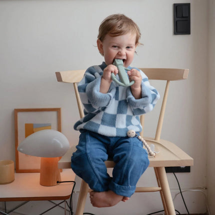 Mushie Bijtring Rammelaar Robot koop je bij Babywinkel