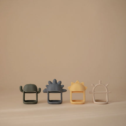 Mushie Bijtring Sun/Yellow koop je bij Babywinkel