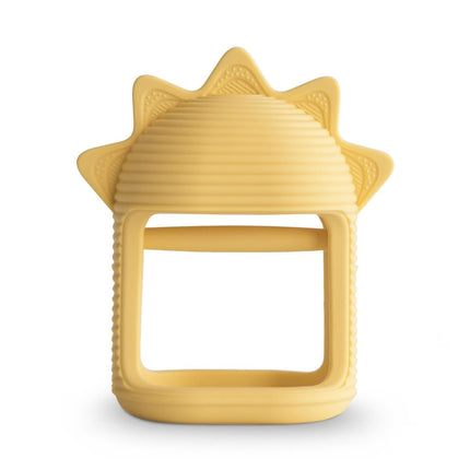 Mushie Bijtring Sun/Yellow koop je bij Babywinkel