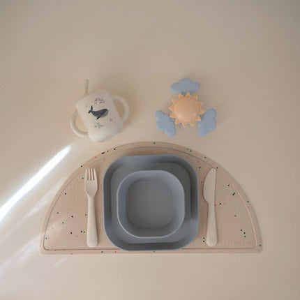 Mushie Baby Bestekset Ivory koop je bij Babywinkel