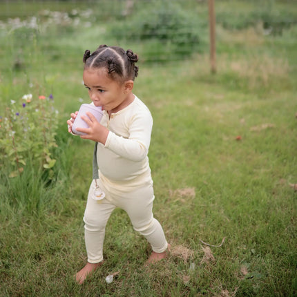 Mushie Drinkbeker Met Tuit Soft Lilac koop je bij Babywinkel