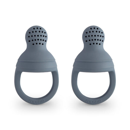 Mushie Fopspeen Fresh Food Feeder Tradewinds Silicone 2St koop je bij Babywinkel