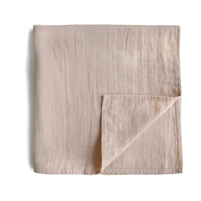 Mushie Hydrofiele Doek Blush XL koop je bij Babywinkel