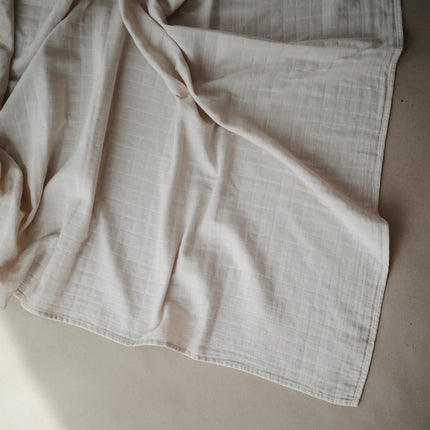 Mushie Hydrofiele Doek Fog XL koop je bij Babywinkel
