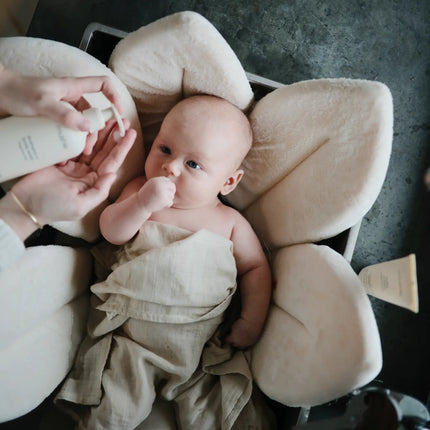 Mushie Hydrofiele Doek Fog XL koop je bij Babywinkel