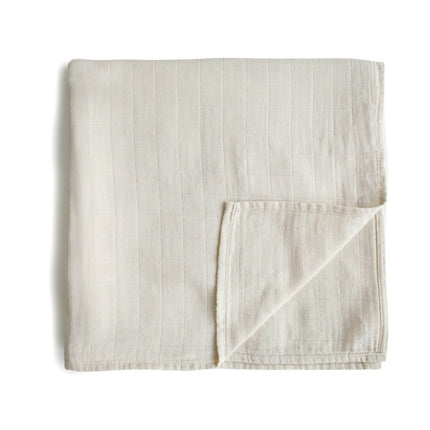 Mushie Hydrofiele Doek Fog XL koop je bij Babywinkel
